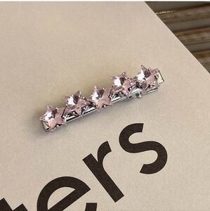 Pink Star Hair Clips